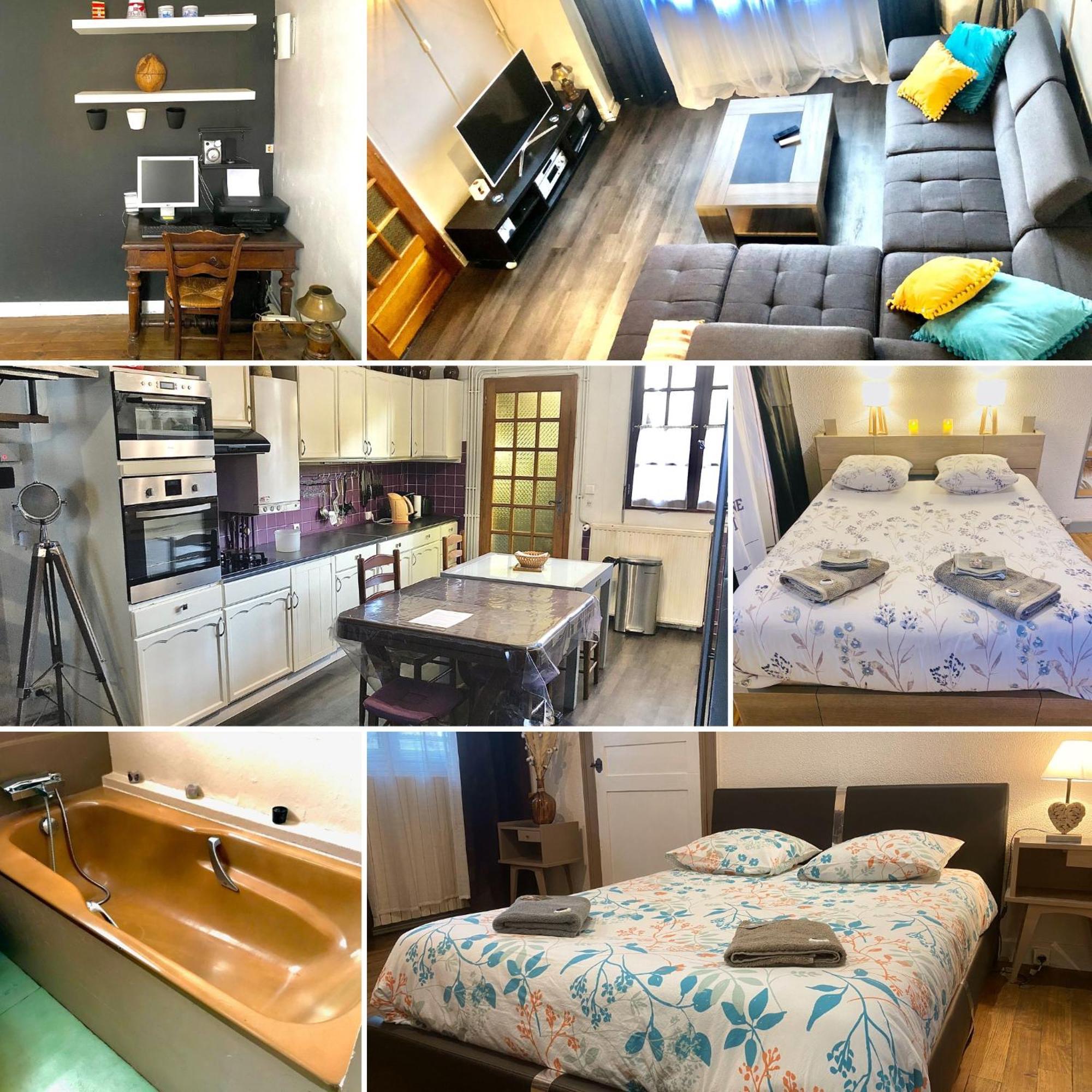 Logements Un Coin De Bigorre - La Pyreneenne - 130M2 - Canal Plus, Netflix, Rmc Sport - Wifi Fibre - Village Campagne Tournay 외부 사진